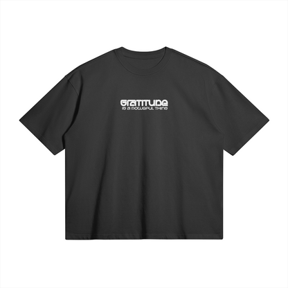 Gratitude oversized tshirt